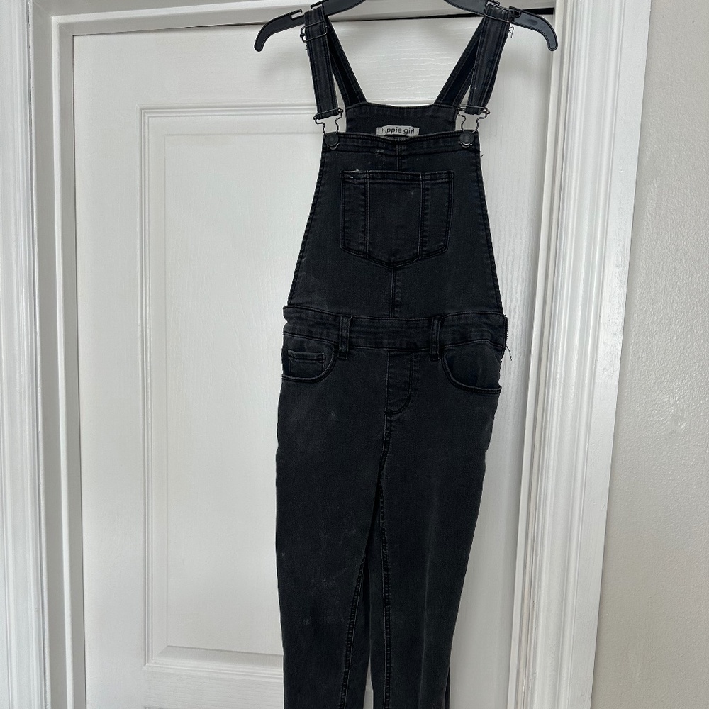 Hippie Girl denim overalls